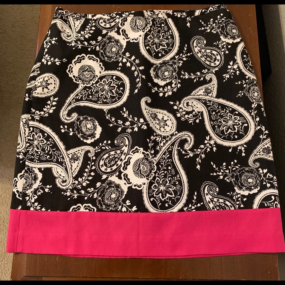 LOFT Ann Taylor silk skirt